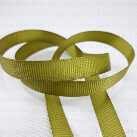 Grosgrain ribbon 10mm/5y or 30y green 3006