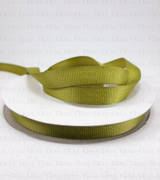 Grosgrain ribbon 10mm/5y or 30y green 3006