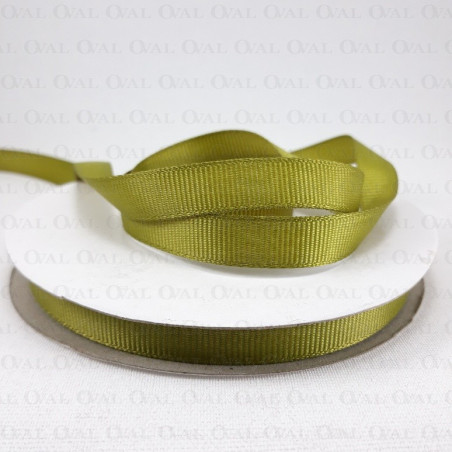 Grosgrain ribbon 10mm/5y or 30y green 3006