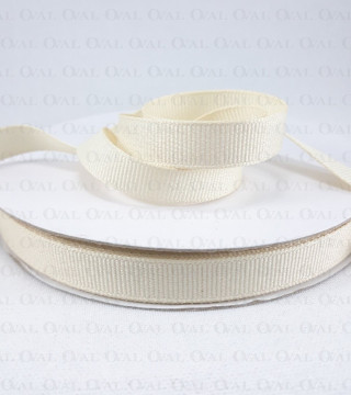 Grosgrain ribbon 10mm/5y or 30y ecru 3007