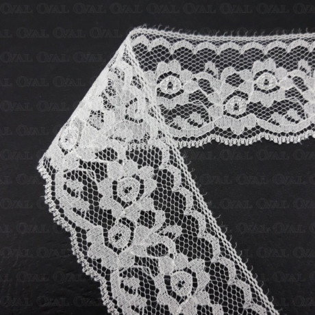 Lace white and ecru 39mm/1m no: 325