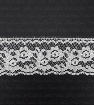 Lace white and ecru 39mm/1m no: 325