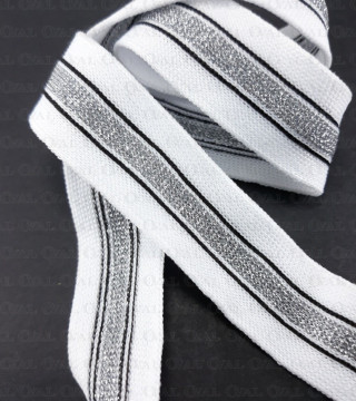 Decorative knitted tape 25mm/1 yard no. 2085