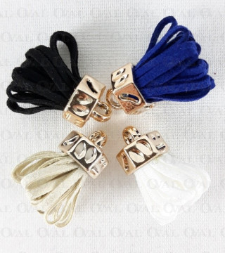 Fringes made of eco-suede 3015