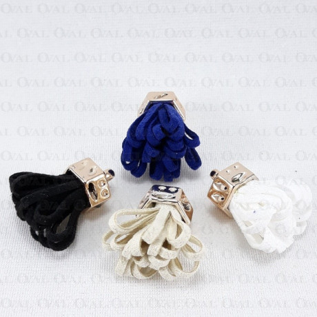 Fringes made of eco-suede 3015