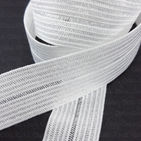 16mm/1m split rubber, white 3016