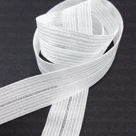 Guma łamana 16mm/1m   biel   3016