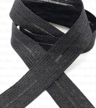 Split elastic 16mm/1m black 3017