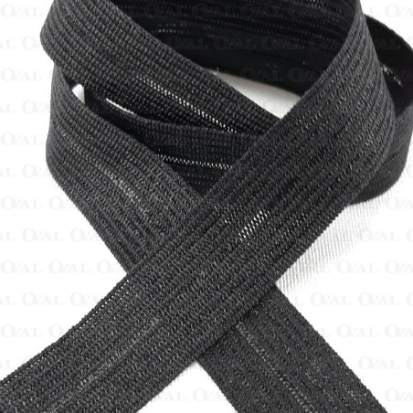 Split elastic 16mm/1m black 3017