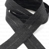 Split elastic 16mm/1m black 3017