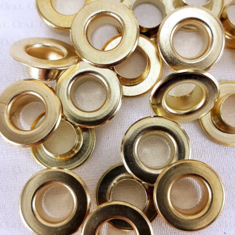 Steel eyelets 9mm/200pcs FLAT 2806
