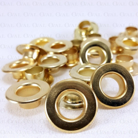Steel eyelets 9mm/200pcs FLAT 2806