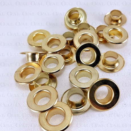 Steel eyelets 9mm/200pcs FLAT 2806