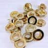 Steel eyelets 9mm/200pcs FLAT 2806