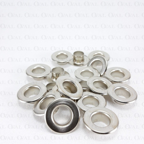 Steel eyelets 9mm/200pcs FLAT 2806