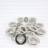 Steel eyelets 9mm/200pcs FLAT 2806