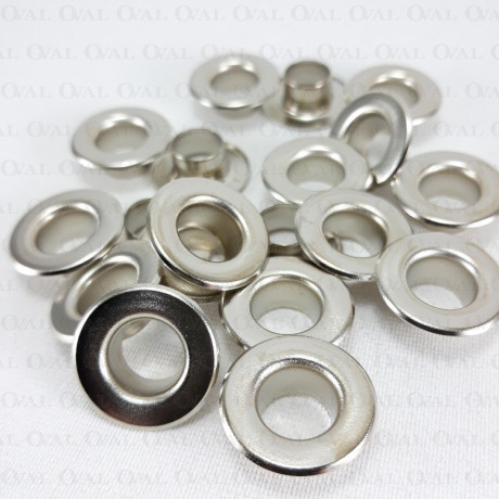 Steel eyelets 9mm/200pcs FLAT 2806