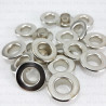 Steel eyelets 9mm/200pcs FLAT 2806