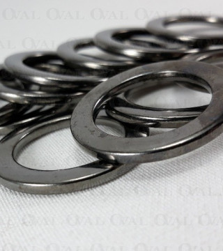 Kółko metalowe 20mm/100szt ciemny nikiel  1472