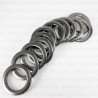 Metal rings 20mm/100pcs dark nickel 1472