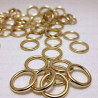 Metal ring 12mm/10, 100 or 1000 pcs gold 1583