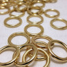 Metal ring 12mm/10, 100 or 1000 pcs gold 1583