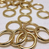Metal ring 12mm/10, 100 or 1000 pcs gold 1583