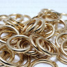 Metal ring 12mm/10, 100 or 1000 pcs gold 1583