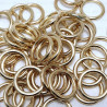 Metal ring 12mm/10, 100 or 1000 pcs gold 1583