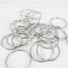 Metal rings 18mm/1000 pcs silver 2127
