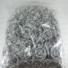Metal rings 18mm/1000 pcs silver 2127