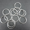 Metal rings 18mm/1000 pcs silver 2127
