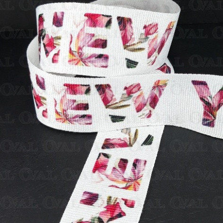 Taśma ozdobna drukowana 30mm/1 lub 50m   1845