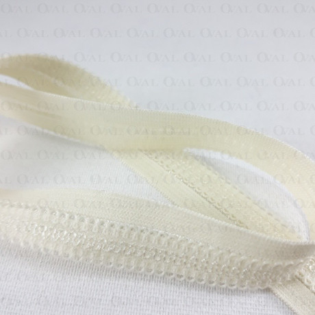Broken elastic 13mm/1m ecru 3019