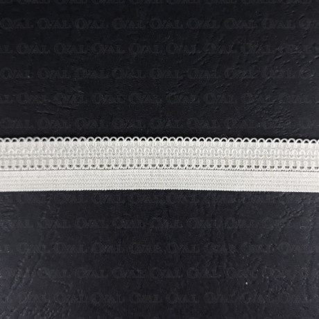 Broken elastic 13mm/1m ecru 3019
