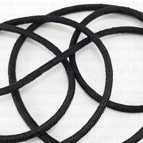 Guma okrągła 3mm Oliwka 50 m.b. nr.510