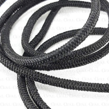 Round elastic 3mm / 5m or 100m black 511