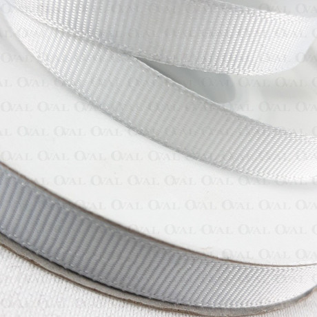 Taśma rypsowa 10mm/30yard  szary 3026