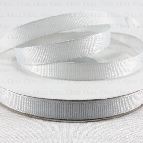 Grosgrain ribbon 10mm/30 yards grey 3026