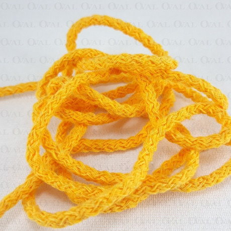 Sznurek bawełniany 3mm/100m żółty 3029