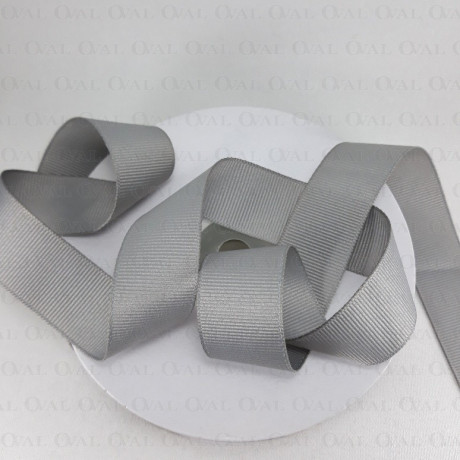 Grosgrain ribbon 9, 15, 21, 38 mm 30 yards S38 grey 3031