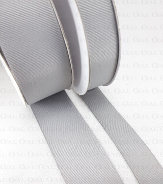 Grosgrain ribbon 5 yards S38 grey