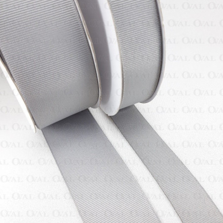 Grosgrain ribbon 5 yards S38 grey