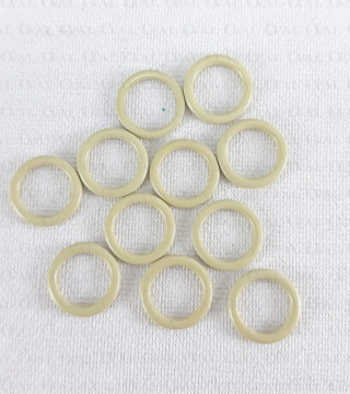 8mm strap rings / 10 or 100 pcs beige 3034