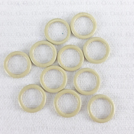 Kółko do ramiączek 8mm/10 lub 100szt  beż 3034