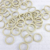 8mm strap rings / 10 or 100 pcs beige 3034