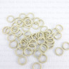 8mm strap rings / 10 or 100 pcs beige 3034