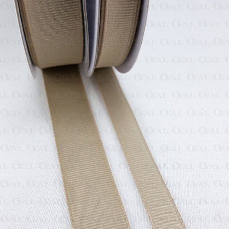 Grosgrain ribbon 9, 15, 21, 38 mm / 30 yards beige 3035