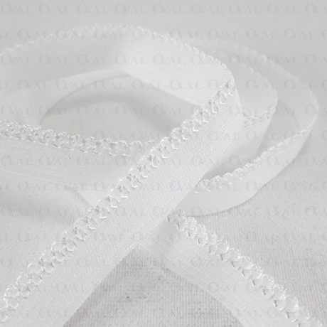 White lingerie elastic 12mm / 1m 2545