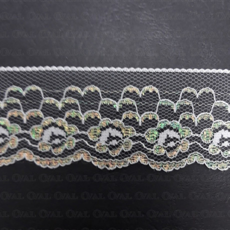 Iridescent lace 43 mm / 1 m or 50 m 330